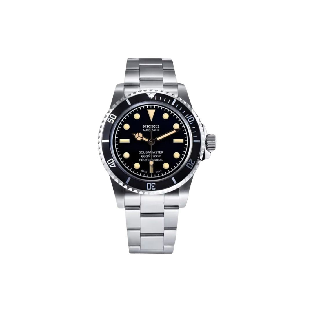 SEIKO MOD VINTAGE SUBMARINER MEN'S WATCH
