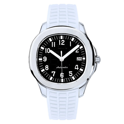 AQUA | WHITE | SILICONE STRAP