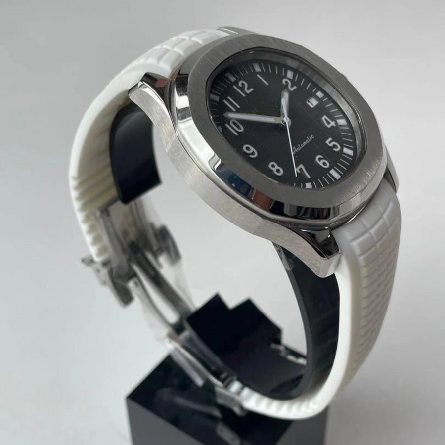 AQUA | WHITE | SILICONE STRAP