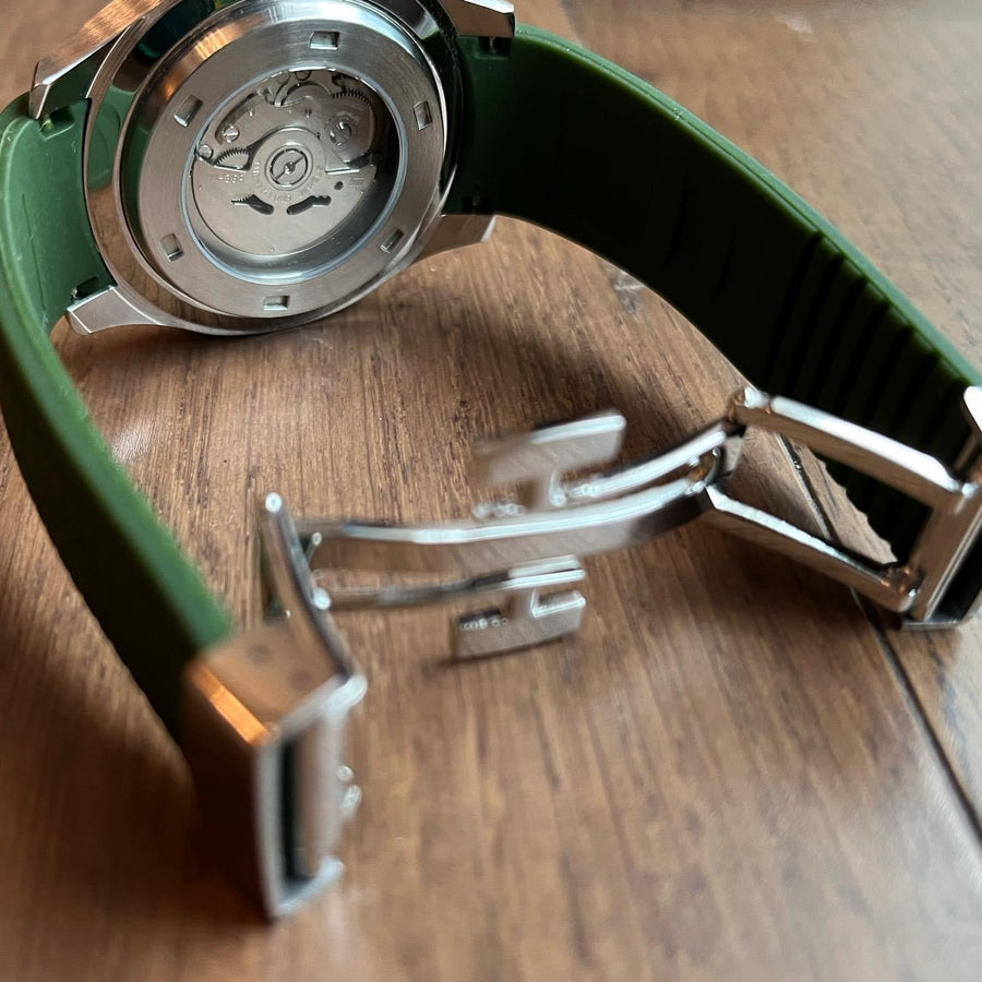 AQUA | GREEN | SILICONE STRAP