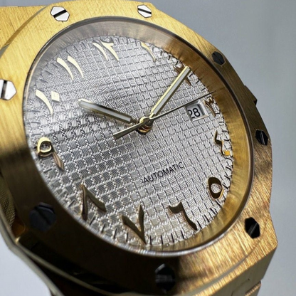 ROYAL | GOLD WHITE | ARABIC DIAL