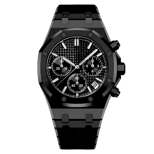 ROYAL CHRONO | FULL BLACK