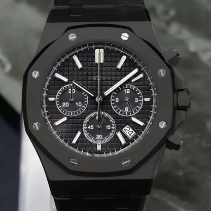 ROYAL CHRONO | FULL BLACK