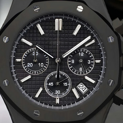 ROYAL CHRONO | FULL BLACK