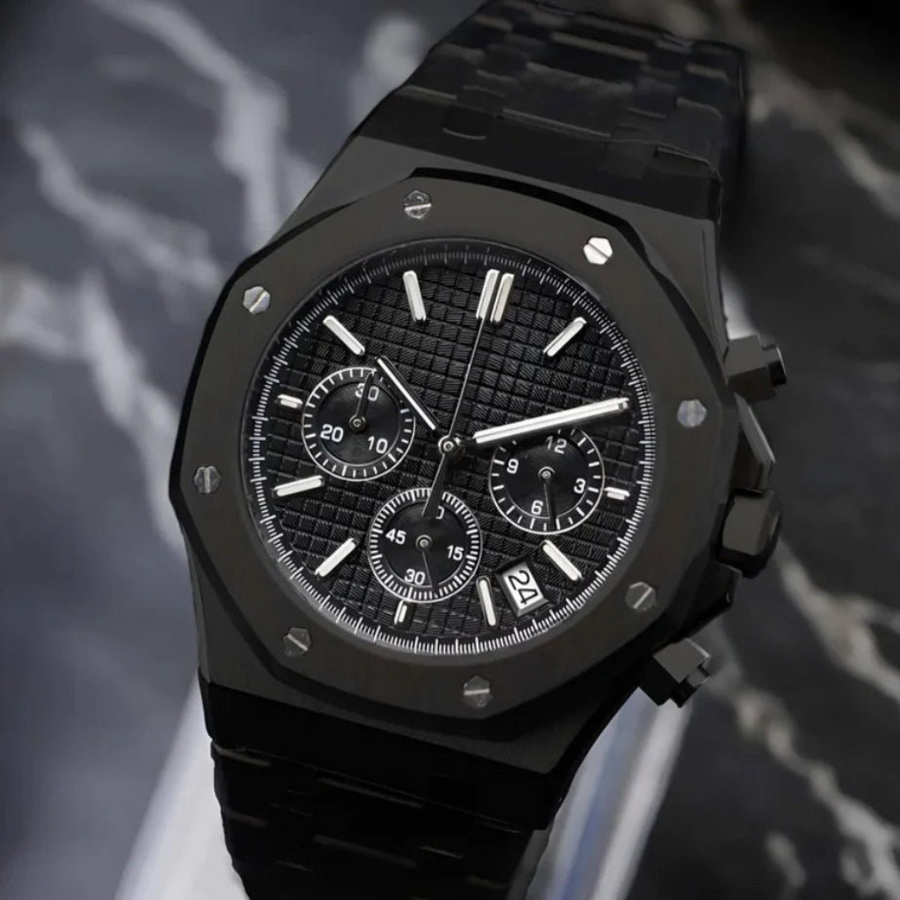ROYAL CHRONO | FULL BLACK