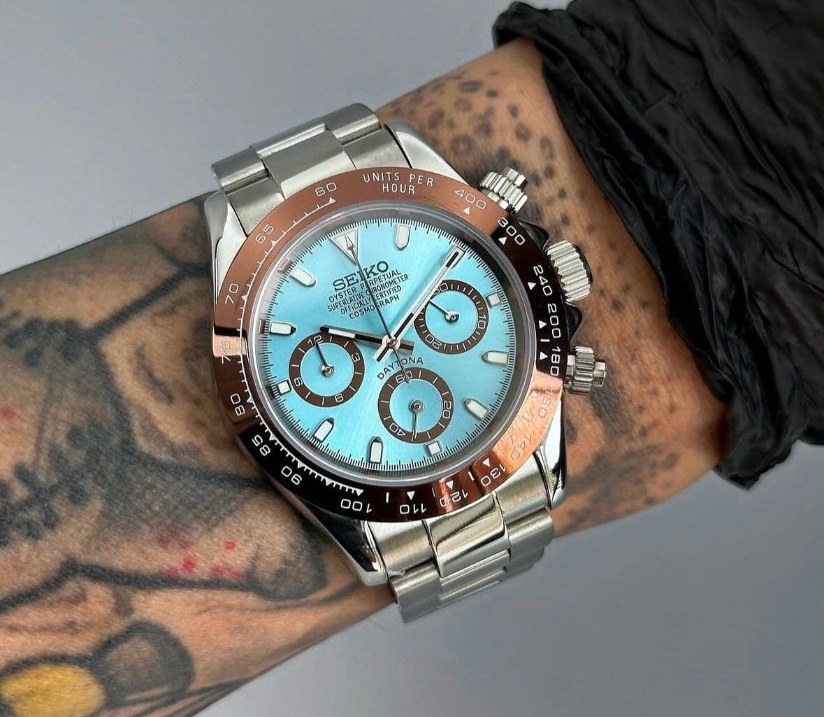 SEIKO MOD DAYTONA DODGER MEN'S WATCH