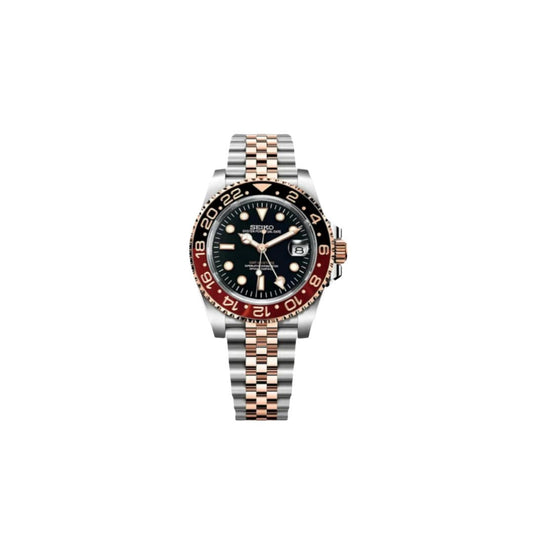 SEIKO MOD GMT BRONZE MEN'S WATCH