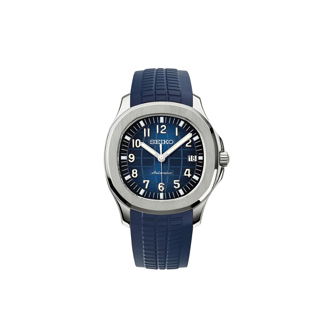 SEIKO MOD AQUANAUT NAVY MEN'S WATCH