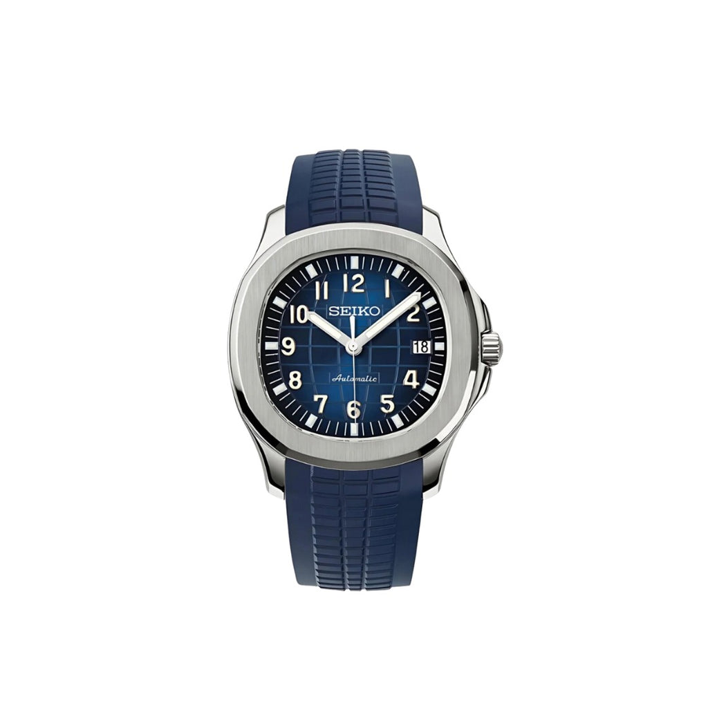 SEIKO MOD AQUANAUT NAVY MEN'S WATCH