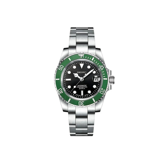 SEIKO MOD SUBMARINER STARBUCKS MEN'S WATCH