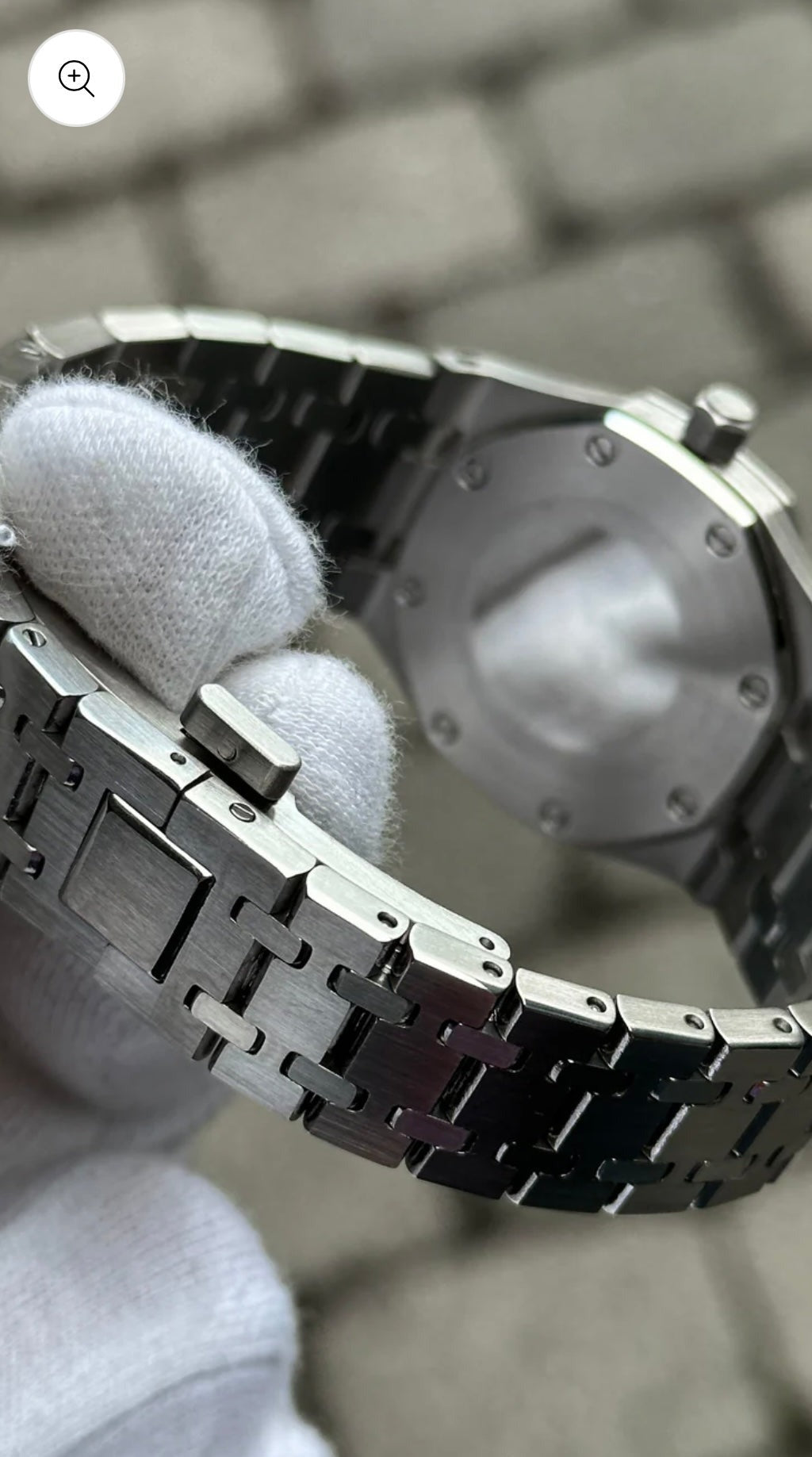 SEIKO WHITE DIAMOND ROYAL OAK WOMEN MOD