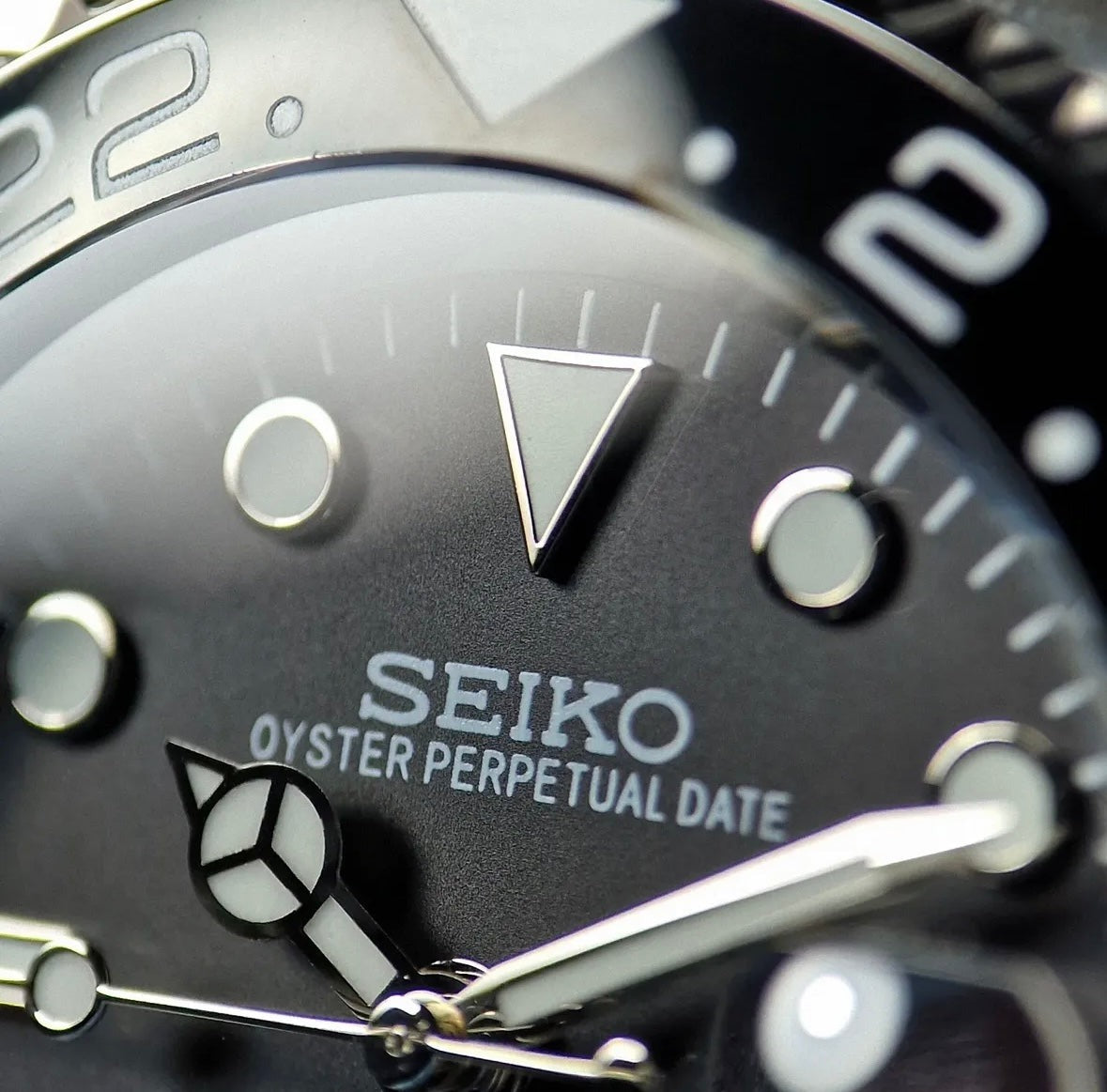 SEIKO MOD GMT CLASSIC BATMAN MEN'S WATCH
