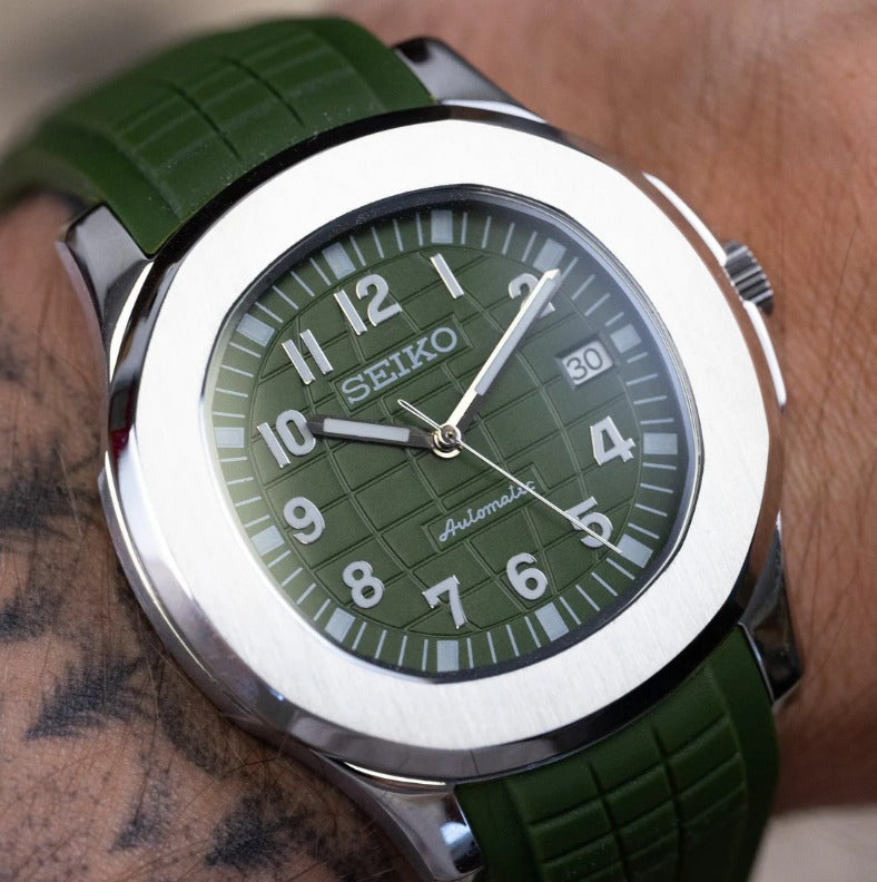 SEIKO MOD AQUANAUT EMERALD MEN'S WATCH