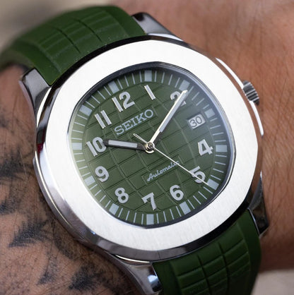 SEIKO MOD AQUANAUT EMERALD MEN'S WATCH